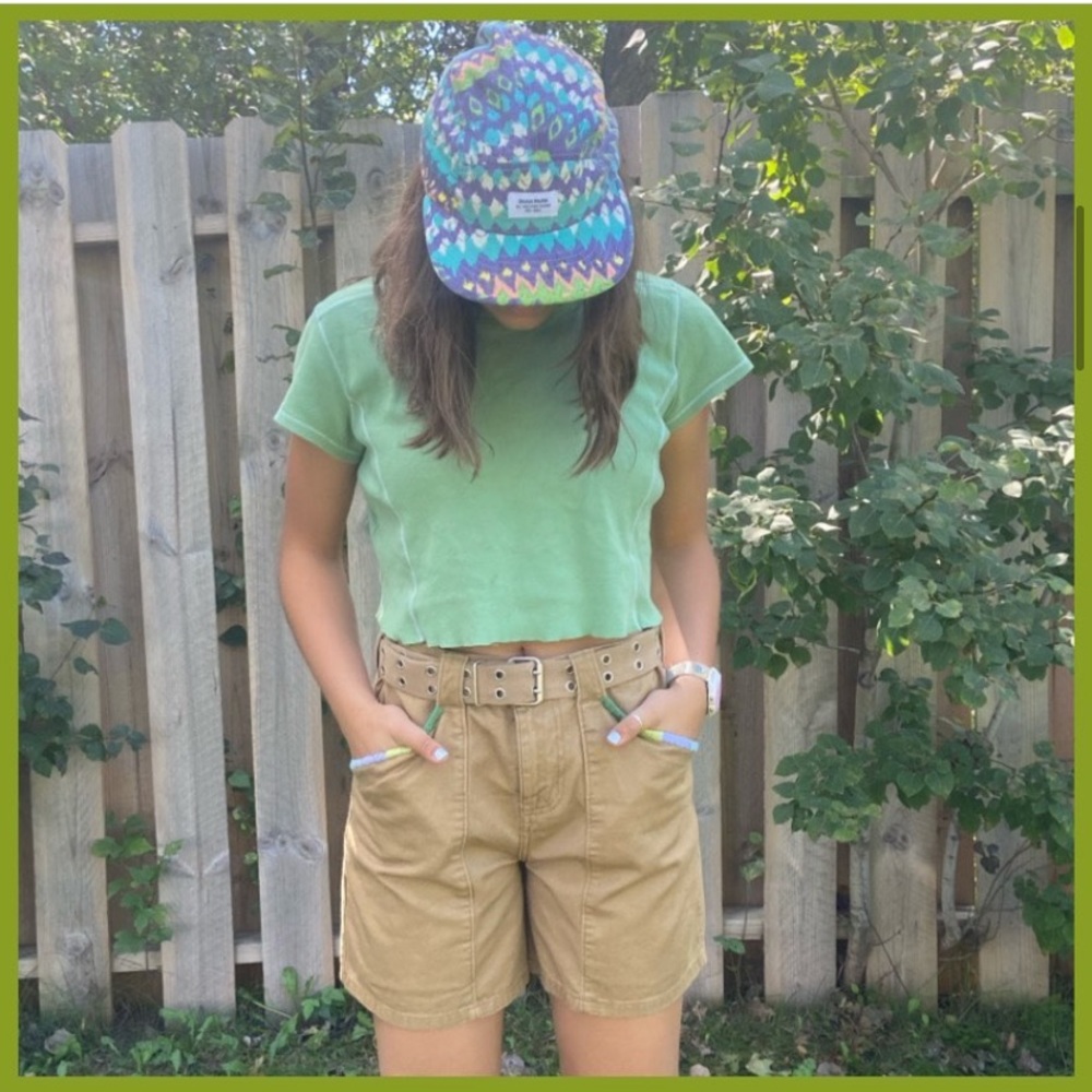 PATAGONIA EMBROIDERED SHORTS 💚💙🤎